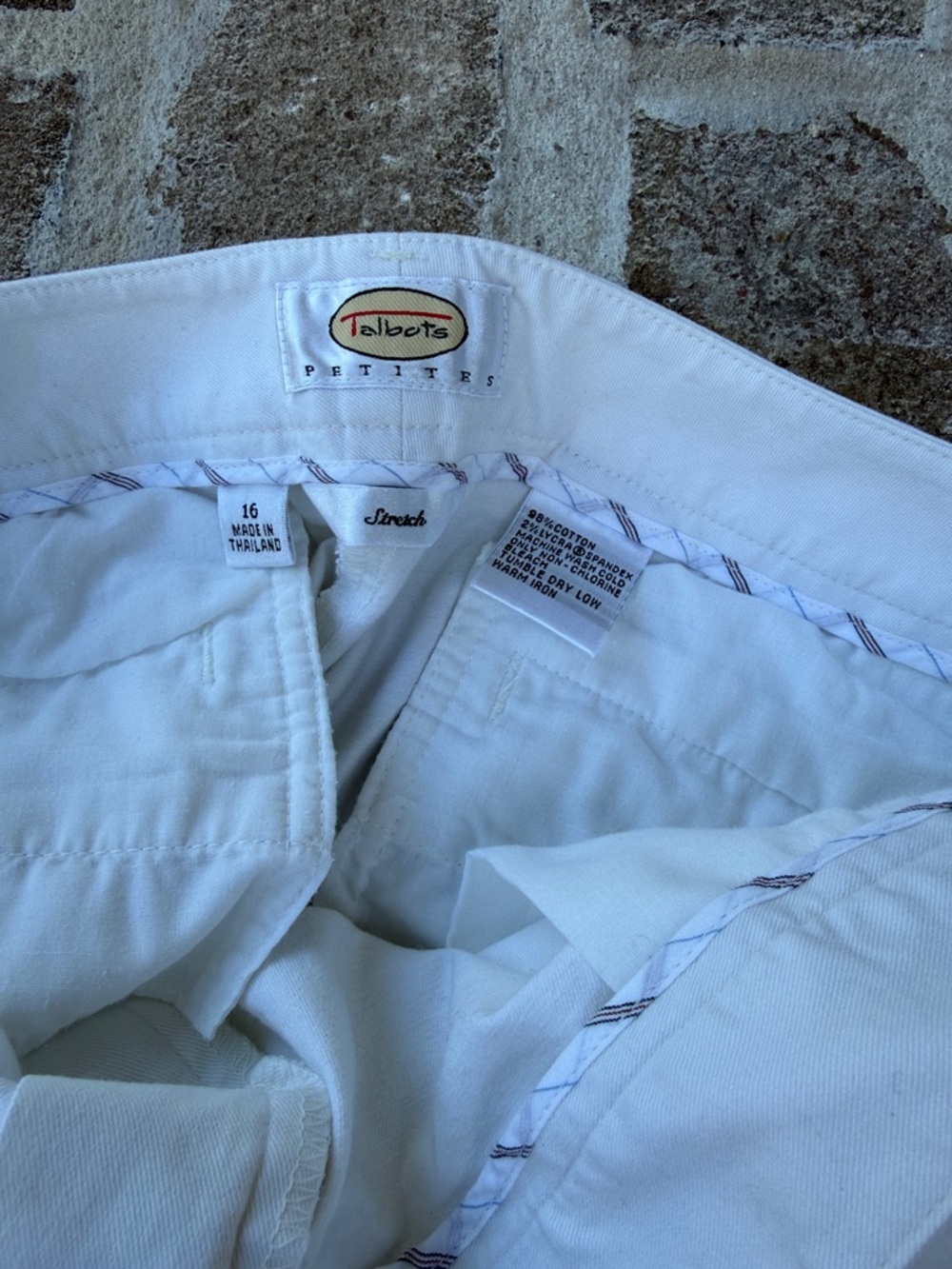 Talbots White Pants - Picture 4 of 5